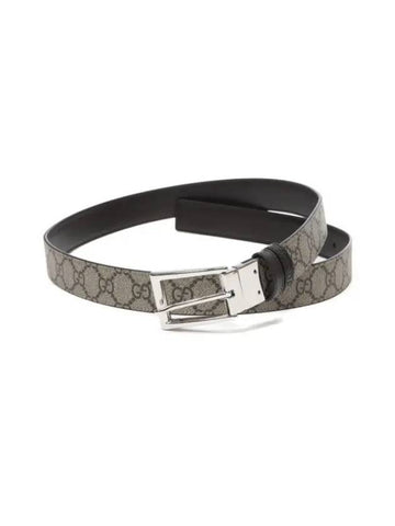 771105 BTTAN 2158 Rectangular Buckle Reversible Belt - GUCCI - BALAAN 1