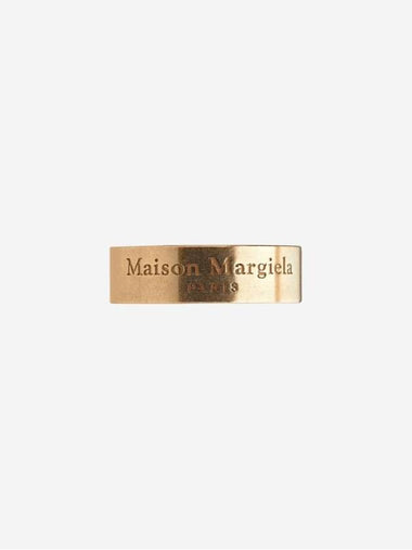 Logo Medium Ring Gold - MAISON MARGIELA - BALAAN 1