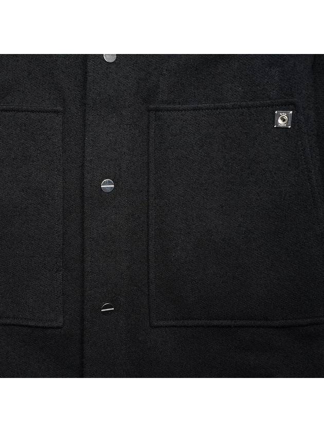 Cotton Pocket Jacket Black - WOOYOUNGMI - BALAAN 5