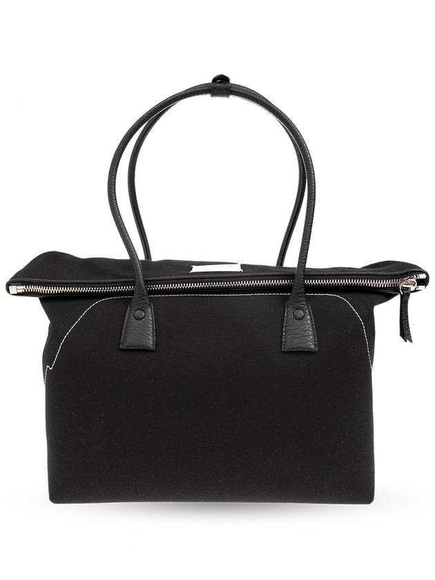 5AC Shopping Medium Calfskin Tote Bag Black - MAISON MARGIELA - BALAAN 2