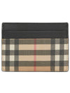 Vintage Check Canvas Card Wallet Archive Beige - BURBERRY - BALAAN 4