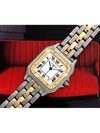 Panda Medium Bezel Diamond Women s Combi Watch - CARTIER - BALAAN 3