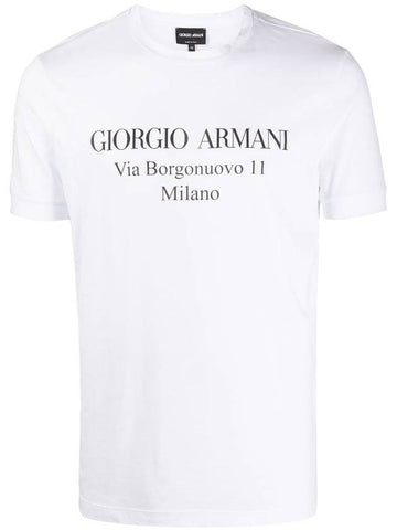 Giorgio Armani Borgonuovo 11 Cotton Jersey T-Shirt Clothing - GIORGIO ARMANI - BALAAN 1