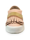 Fringe gold slip on baby pink RW6061 - GIUSEPPE ZANOTTI - BALAAN 3