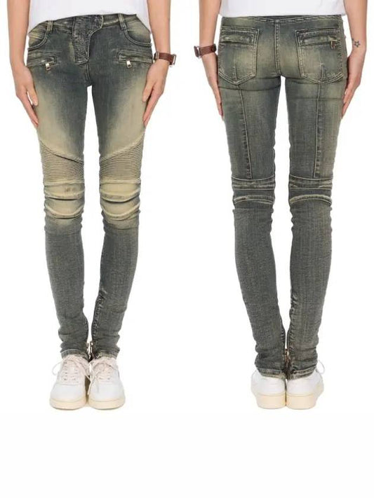 Knock-washing biker skinny jeans 5757 - BALMAIN - BALAAN 1