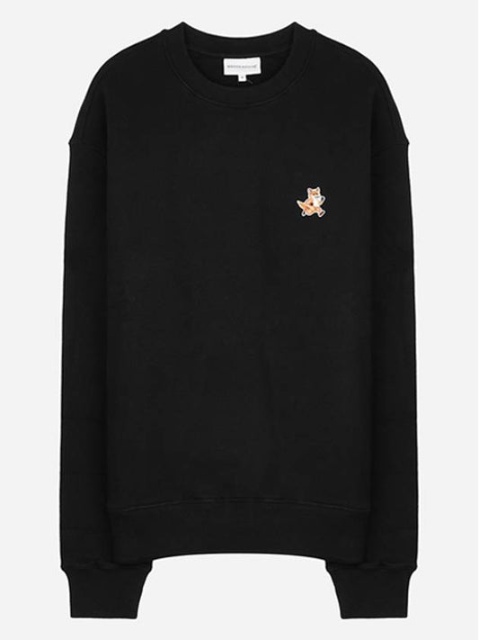 Fox Cotton Sweatshirt Black - MAISON KITSUNE - BALAAN 2