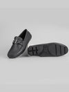 CD Signature Buckle Strap Loafers Black - DIOR - BALAAN 2