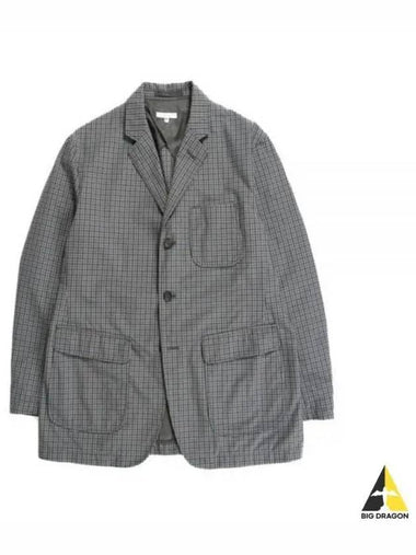 24 Ivy Blazer Gray PC Gunclub Check 24S1D069 OR244 SL004 - ENGINEERED GARMENTS - BALAAN 1