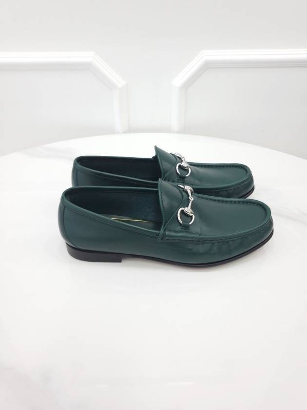 Men s Horsebit 1953 Loafer Green 757769 - GUCCI - BALAAN 4