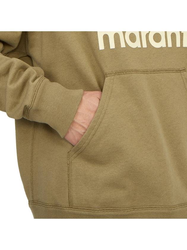 Miley Logo Hoodie Khaki - ISABEL MARANT - BALAAN 10