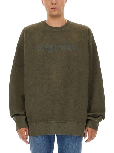 SWEATSHIRT WITH LOGO - ALEXANDER MCQUEEN - BALAAN 1