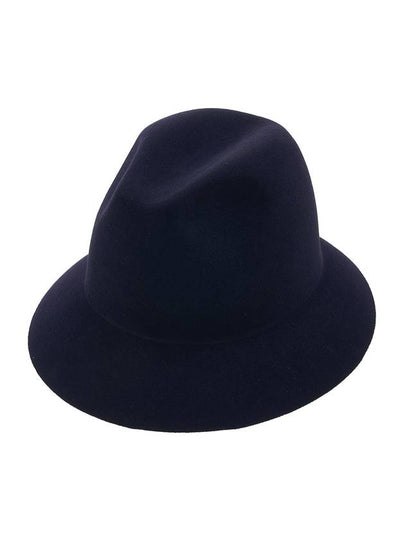 My Journey Hare Hair Baby Cashmere Fedora Navy - LORO PIANA - BALAAN 2