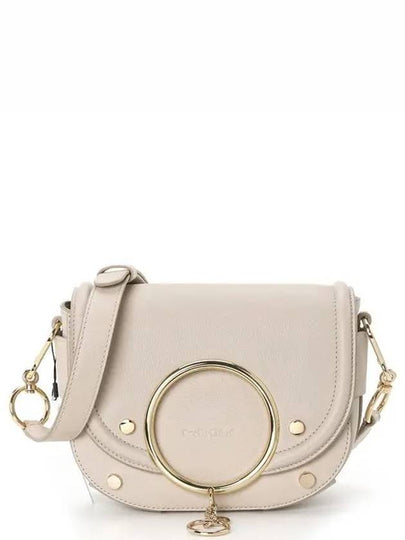 Grain Leather Mara Cross Bag Cement Beige - CHLOE - BALAAN 2