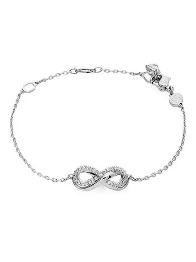 Hyperbola Infinity Bracelet Silver - SWAROVSKI - BALAAN 2