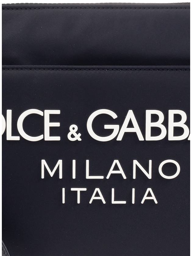 24 ss nylon pouch WITH rubber rise logo Dolce GABBANA BP3259 AG182 8C653 B0230987955 - DOLCE&GABBANA - BALAAN 7