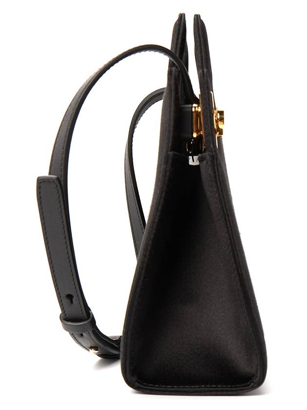 Wanda Mini Bag Black - SALVATORE FERRAGAMO - BALAAN 4