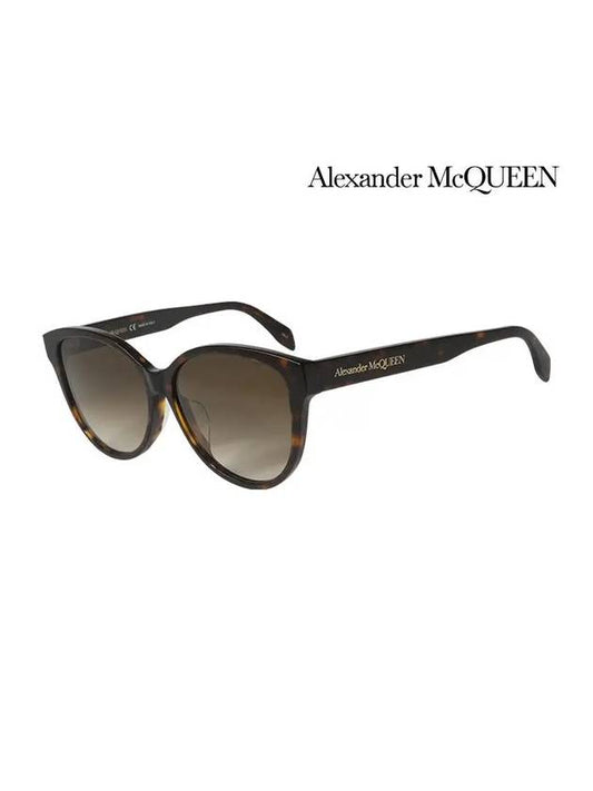 Sunglasses AM0303SK 002 Round Acetate Men Women - ALEXANDER MCQUEEN - BALAAN 2