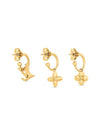 LV Floragram Earrings Gold - LOUIS VUITTON - BALAAN 4