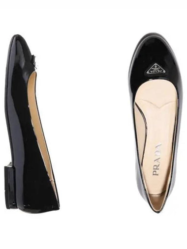 patent leather ballerina - PRADA - BALAAN 1