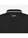 Drew Yokoeri Pique Long Sleeve T-Shirt DF41LT04BLACK - DRUH GOLF - BALAAN 5