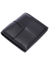 Slim Folder Half Wallet Black - BOTTEGA VENETA - BALAAN 6