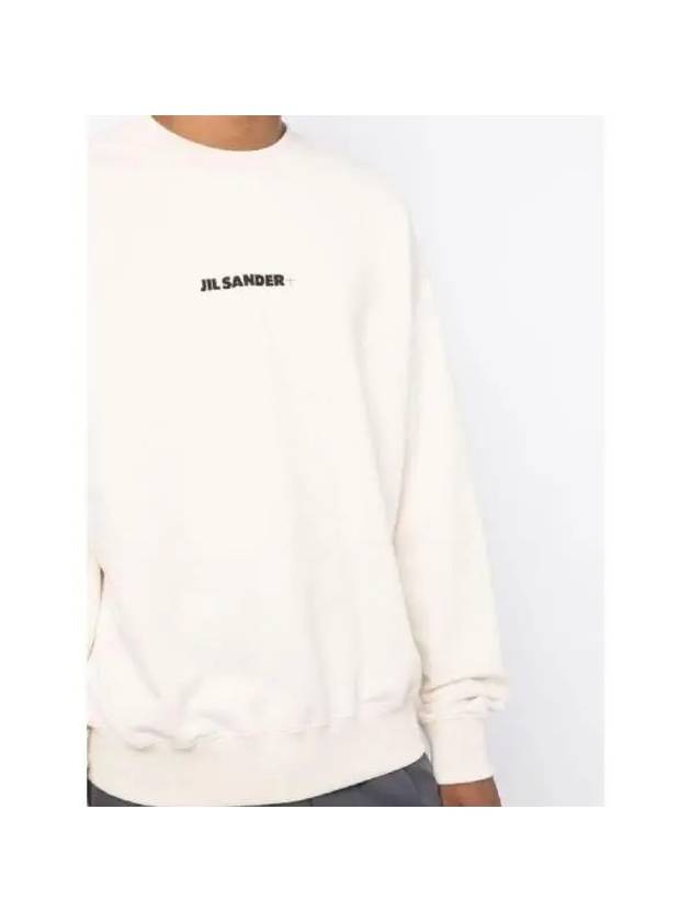 Men's Logo Sweatshirt Yellow Cream - JIL SANDER - BALAAN 5