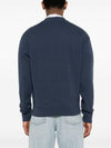 Bold Fox Head Cotton Sweatshirt Ink Blue - MAISON KITSUNE - BALAAN 4