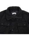 Men's Logo Patch Jacket Black - STONE ISLAND - BALAAN 4