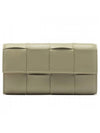 Intrecciato Flap Long Wallet Travertine - BOTTEGA VENETA - BALAAN 1