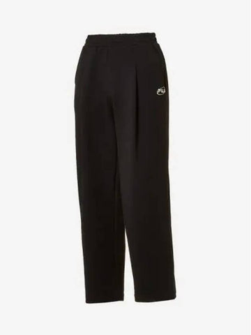 Uni Heritage Wide One Tuck Pants BLK - FILA - BALAAN 1