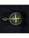 Wappen Patch Garment Dyed Sweatshirt Navy - STONE ISLAND - BALAAN 5