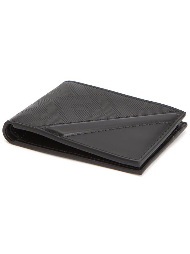 Shadow Diagonal Bifold Wallet Black - FENDI - BALAAN 4