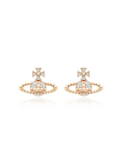 Mayfair Bath Relief Earrings Rose Gold - VIVIENNE WESTWOOD - BALAAN 2