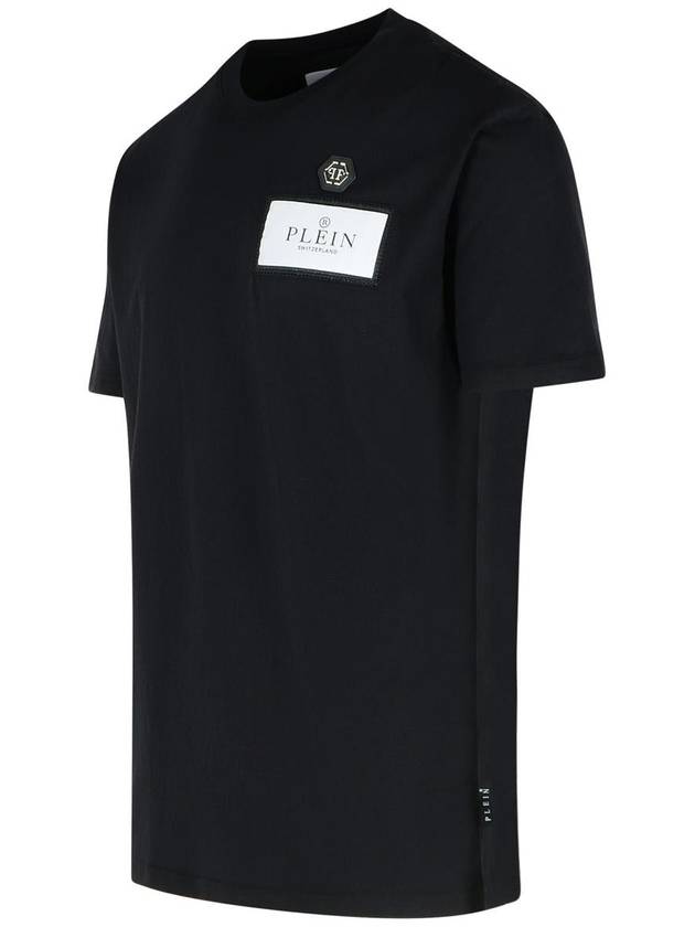 Philipp Plein Black Cotton T-Shirt - PHILIPP PLEIN - BALAAN 2