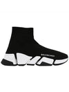 Speedrunner high top sneakers black - BALENCIAGA - BALAAN 1