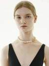 Bijou Classic Natural Freshwater Pearl Necklace 11mm - AMADEE - BALAAN 4