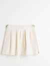 Object Pleats Skirt White - OUR LEGACY - BALAAN 2