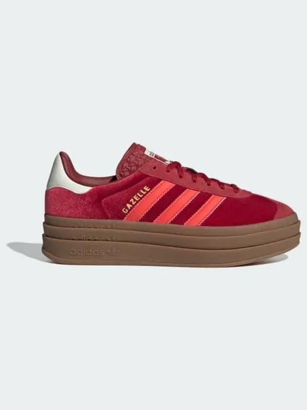 Gazelle Bold Low Top Sneakers Red - ADIDAS - BALAAN 2