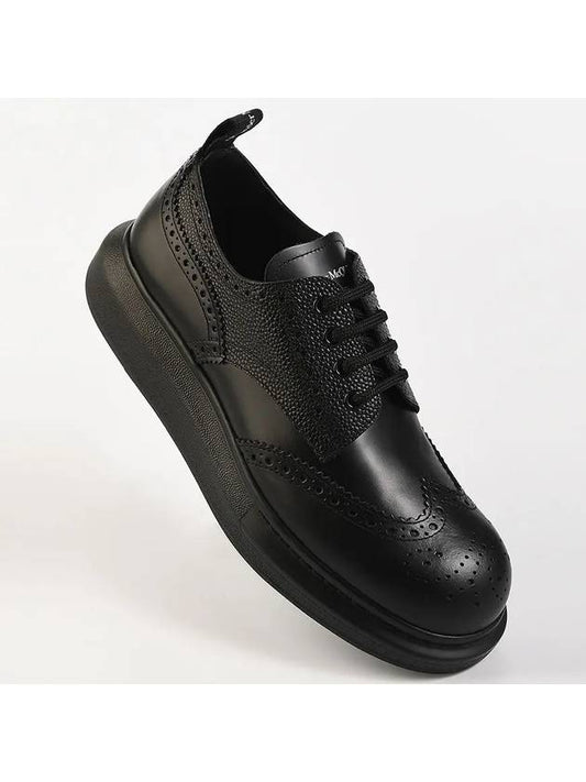 586200 Hybrid laceup shoes black - ALEXANDER MCQUEEN - BALAAN 1