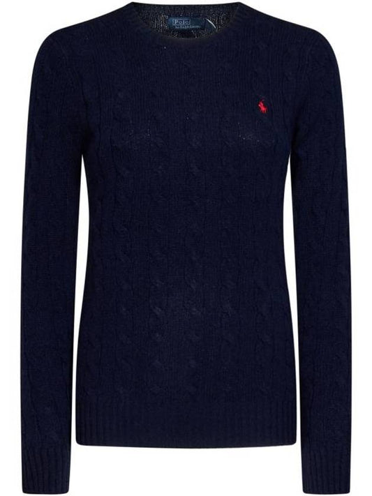 Pony logo embroidered cable knit 211910421003 - POLO RALPH LAUREN - BALAAN 1