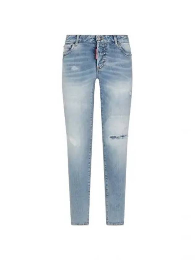 Distressed Tapered Jeans Blue - DSQUARED2 - BALAAN 2