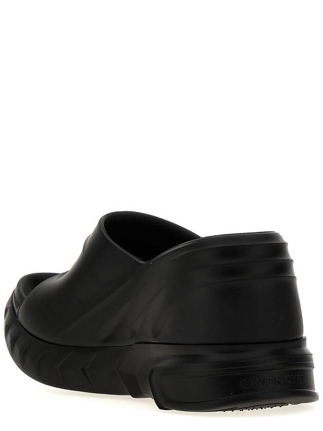 Women's Marshmallow Rubber Sandals Slippers Black - GIVENCHY - BALAAN 4