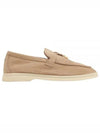 Summer Charm Walk Suede Loafers Sand Stone - LORO PIANA - BALAAN 2