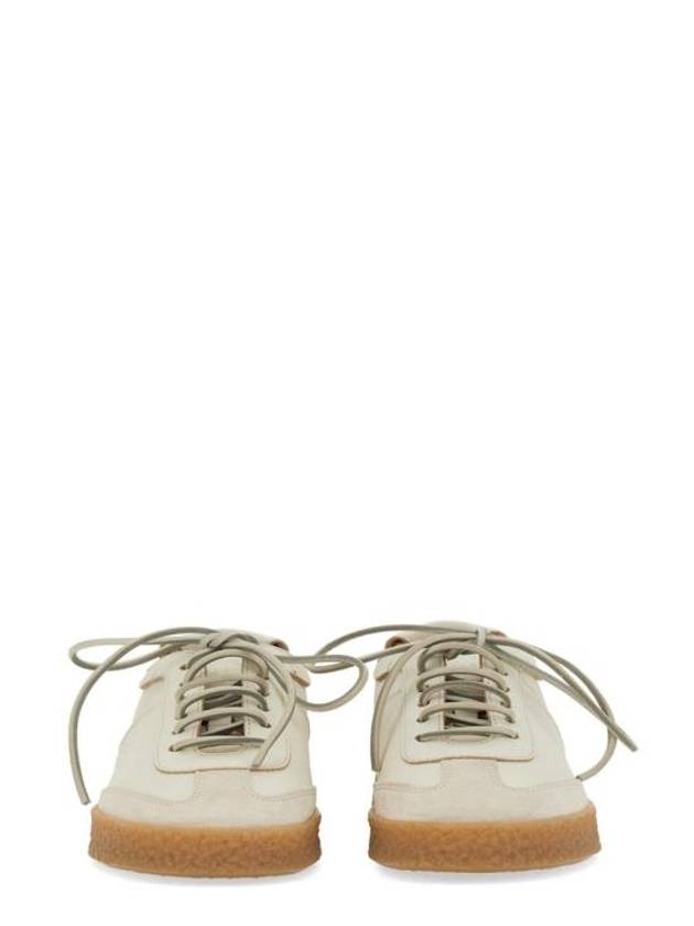 Crespo Leather Low Top Sneakers White - BUTTERO - BALAAN 4