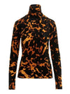 HEYSER Velvet Printing High Neck Top 2220111825110353 - DRIES VAN NOTEN - BALAAN 1