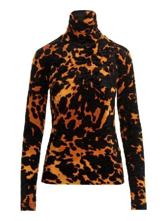 HEYSER Velvet Printing High Neck Top 2220111825110353 - DRIES VAN NOTEN - BALAAN 1