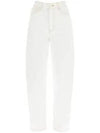 Stary Straight Jeans White - GANNI - BALAAN 2