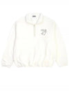 Stand Collar Regular Fit Sweatshirt White - DIOR - BALAAN 2