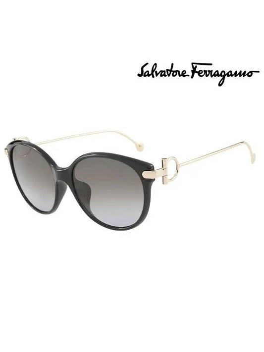 Ferragamo Sunglasses SF934SK 001 Round Women s - SALVATORE FERRAGAMO - BALAAN 2