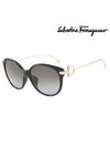 Ferragamo Sunglasses SF934SK 001 Round Women s - SALVATORE FERRAGAMO - BALAAN 3